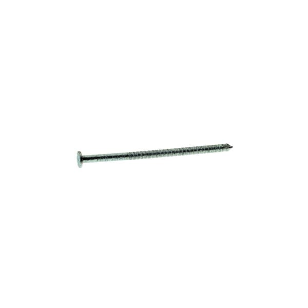 Common Nail, 2-1/2 in L, 8D, Steel, Hot Dipped Galvanized Finish